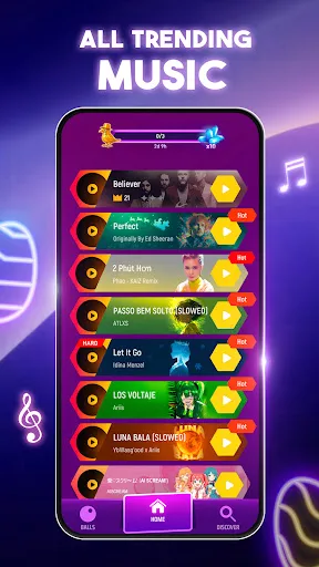 Tiles Hop Music & Ball Game screen 3